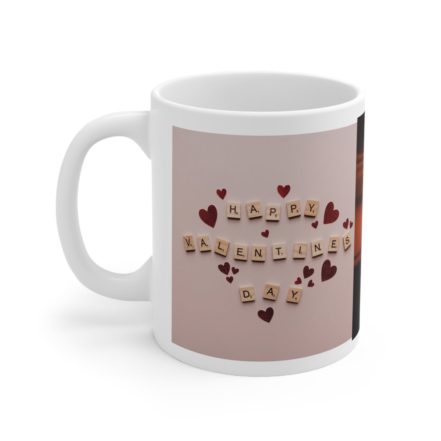 Copia de la taza de cerámica de San Valentín "Be Mine" de 11 oz