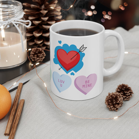 "Be Mine" Valentines Ceramic Mug 11oz