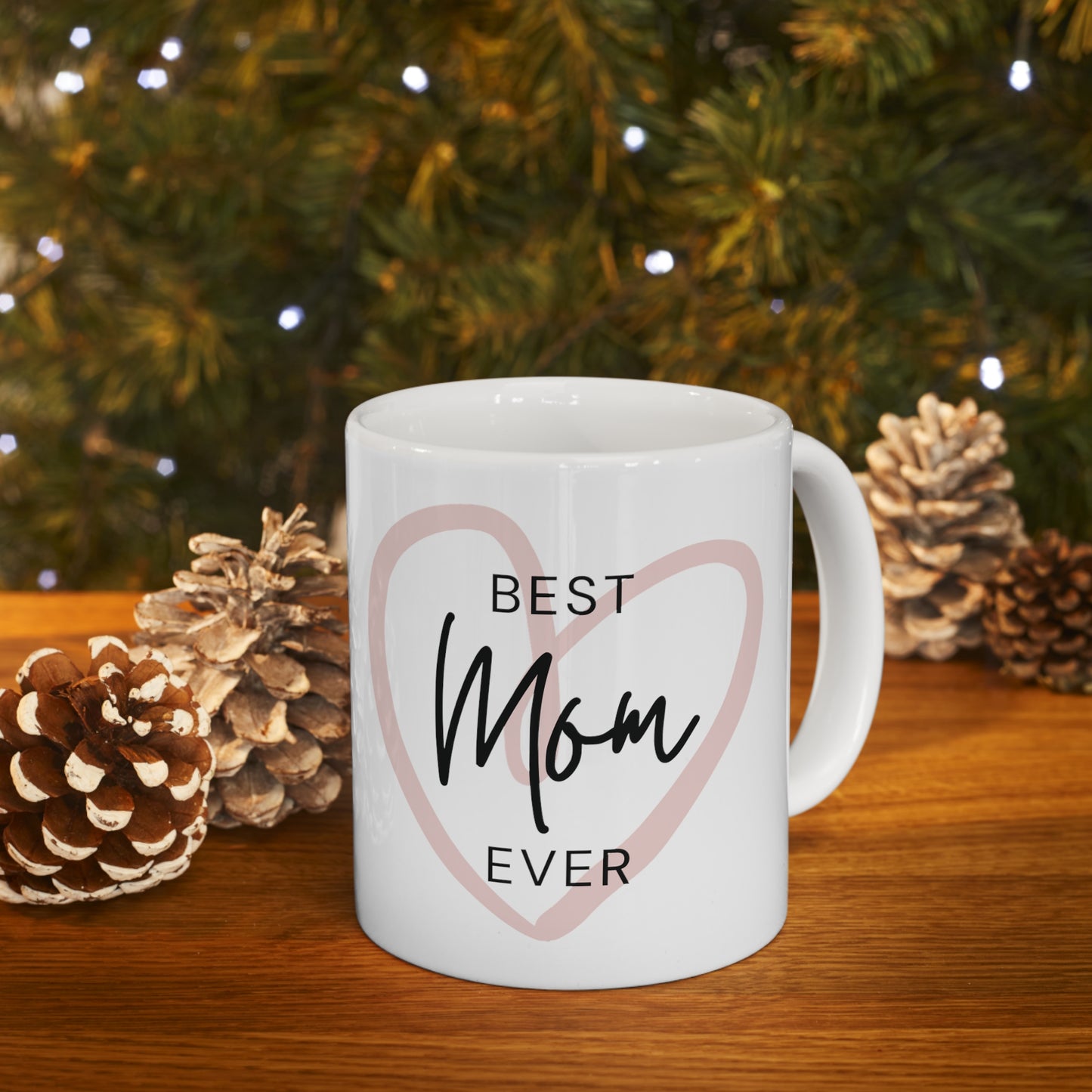 "¡La mejor mamá de todas!" Taza de cerámica 11oz