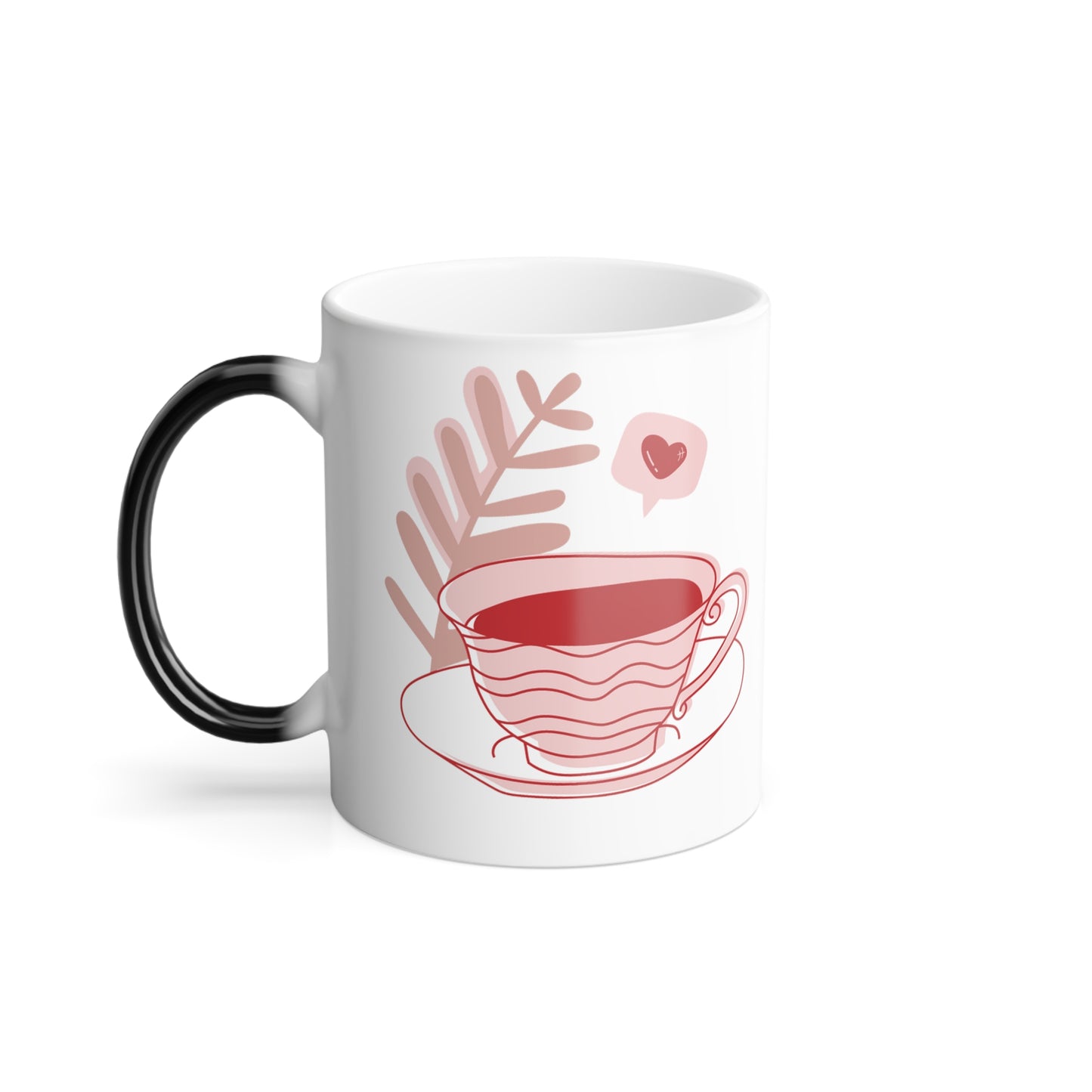 Taza cambiante de color, 11 oz