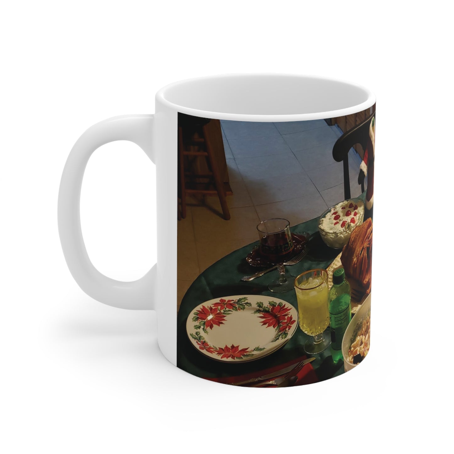 Taza de cerámica navideña 11oz