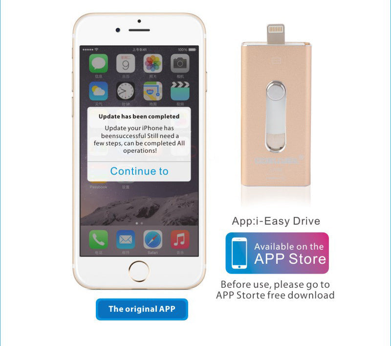 iOS Flash USB Drive for iPhone & iPad