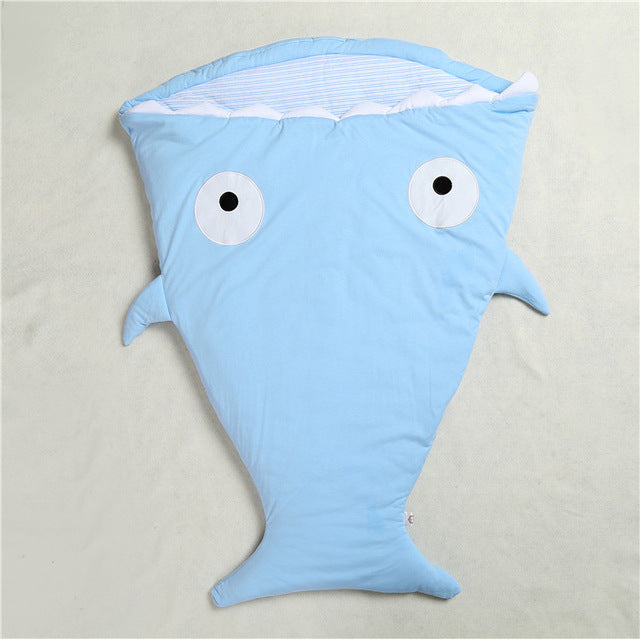 Mr. Shark baby sleeping bag